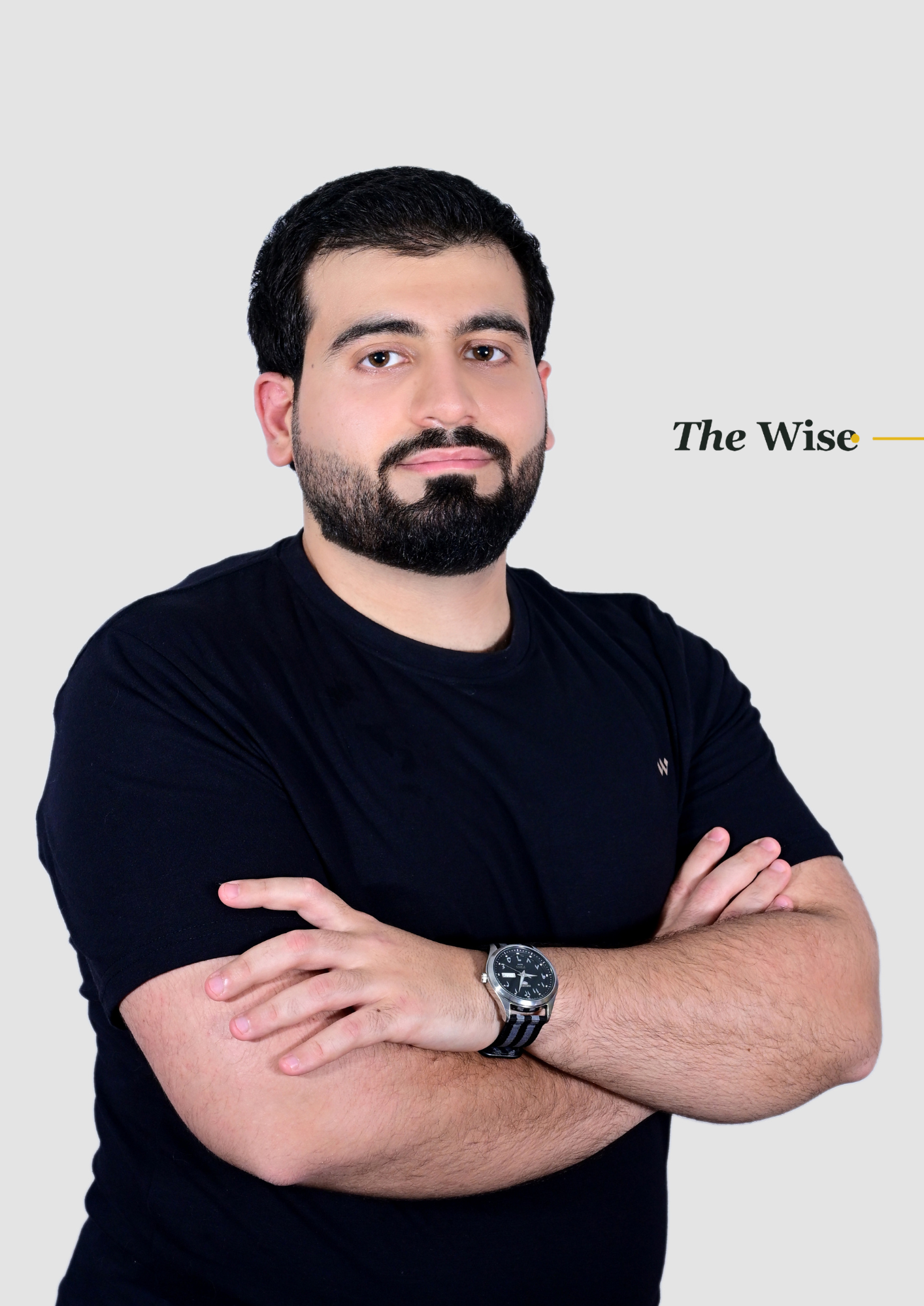 Portrait of Adnan, founder of The Wise